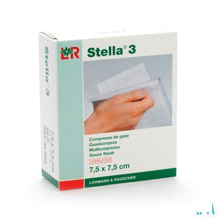 Stella 3 Kompres Steriel 7,5x7,5cm 20 35003  -  Lohmann & Rauscher