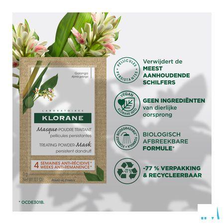 Klorane Capilaire Masker Verzorging Pdr Galanga 8X3G