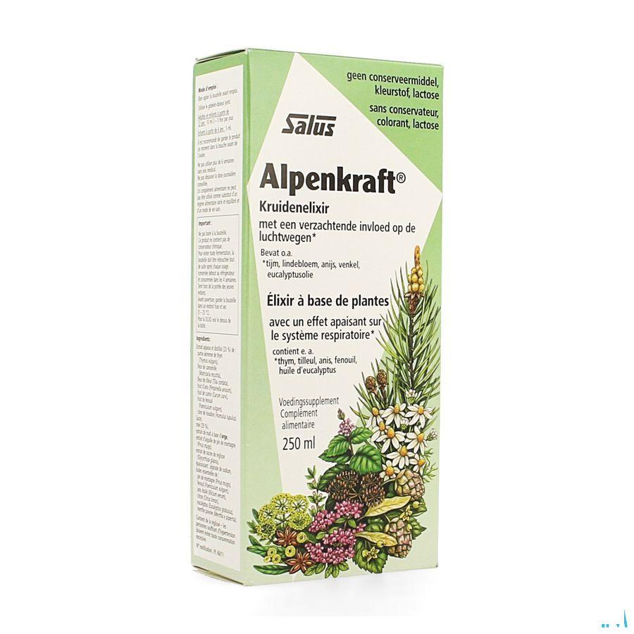 Salus Alpenkraft Elexir 250 ml  -  Ocebio