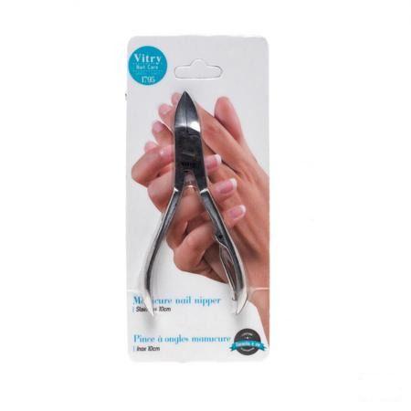 Vitry Classic Pincet Nagels 10cm Inox 1048  -  Vitry
