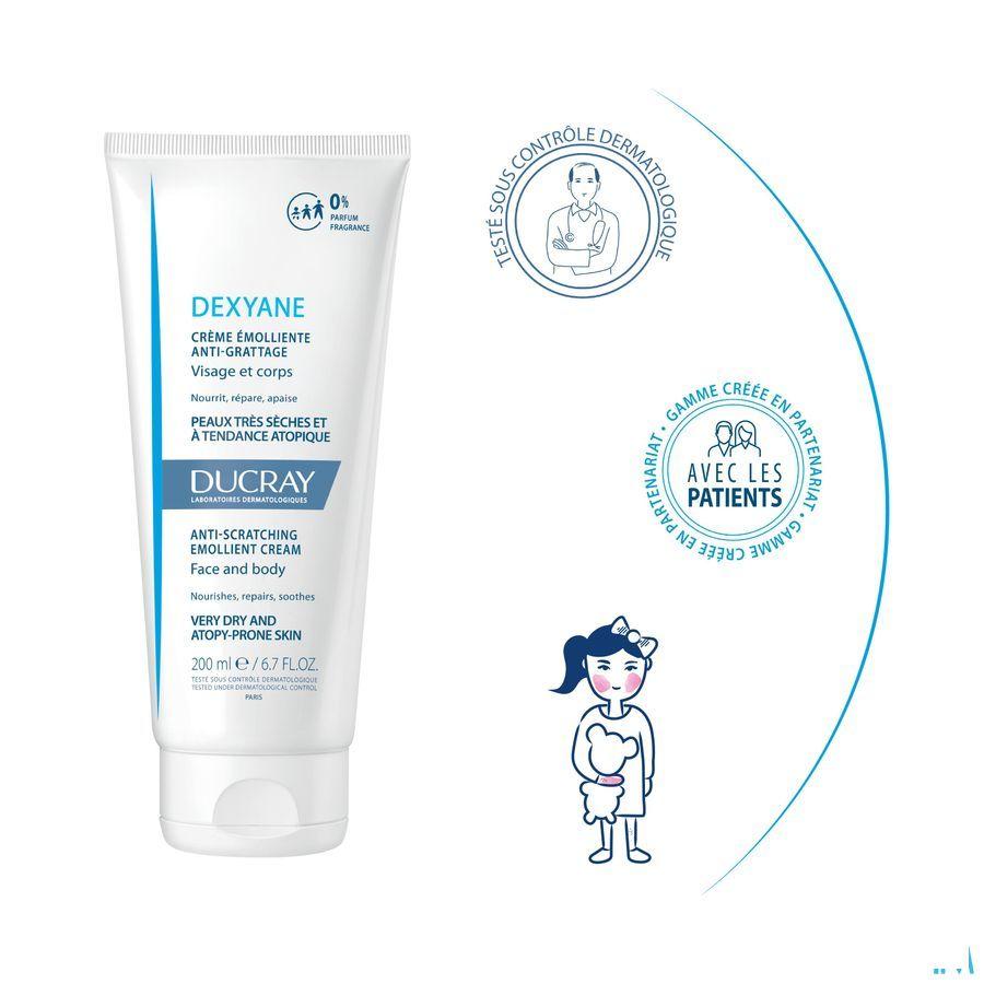 Ducray Dexyane Creme Anti krab Verzachtend 200 ml