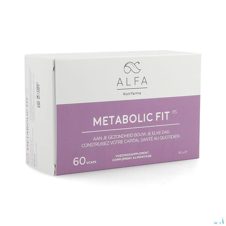 Alfa Metabolic Fit V-Caps 60  -  Nutrifarma
