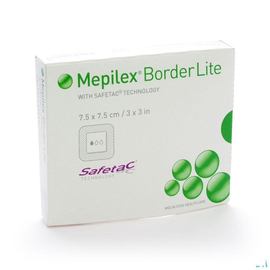 Mepilex Border Lite Verband Ster 7,5x 7,5 5 281200  -  Molnlycke Healthcare Mepilex Border Lite Verband Ster 7,5x 7,5 5 281200  -  Molnlycke Healthcare