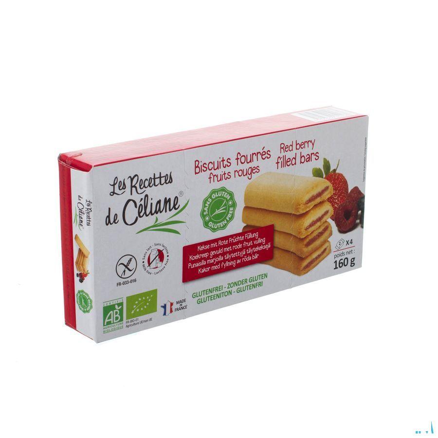 Celiane Koekreep Rode Fruitvulling Bio 160 gr 4587  -  Revogan