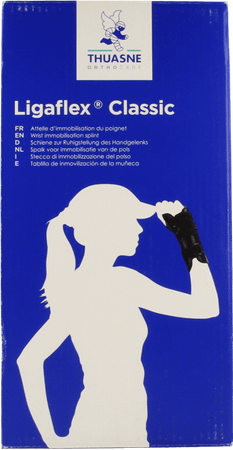 Ligaflex Classic Pols Links Zwart T4 243502  -  Thuasne Benelux