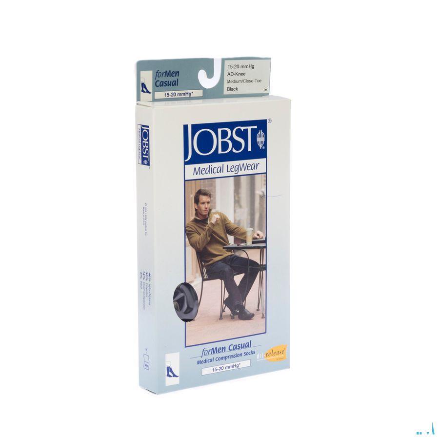 Jobst For Men Casual C1 15-20 Ad Black M 1P