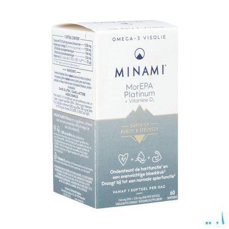 Minami Morepa Platinum + Vit D3 Caps 60  -  Nestle