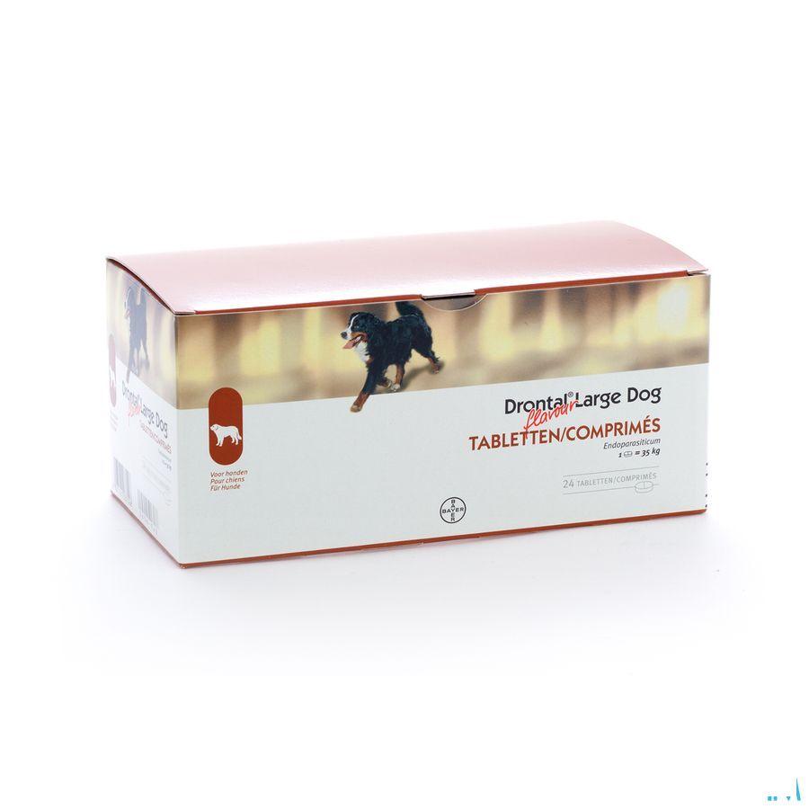 Drontal Large Dog Flavour Tabletten 24