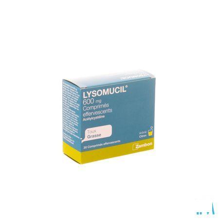 Lysomucil 600 Comprimes Effervescents 30 X 600 mg