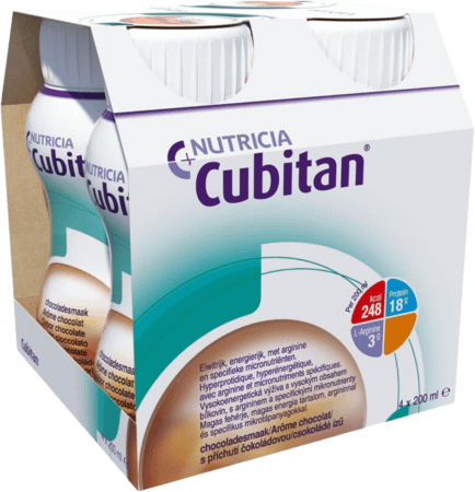 Cubitan Choco 4x200 ml  -  Nutricia