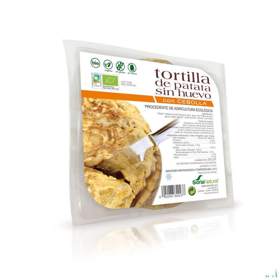 Soria Tortilla Aardap. Ajuin zonder ei Glutenvrij 250 gr  -  Soria Bel
