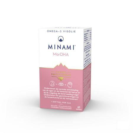 Minami Mor Dha Citroensmaak Capsule 60x500 mg  -  Nestle