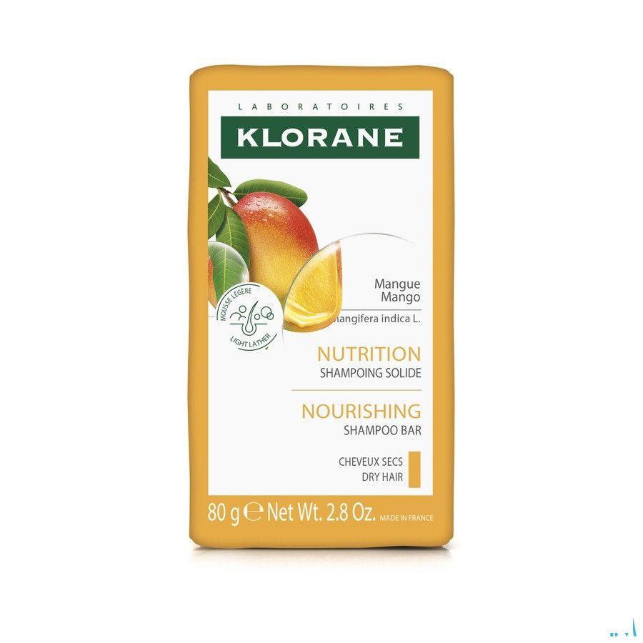 Klorane Capilaire Shampooing Solide Mangue 80G