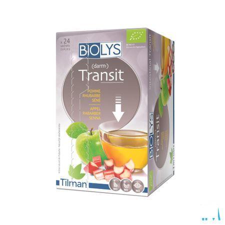 Biolys Appel Rabarber Senna Zakjes 24  -  Tilman