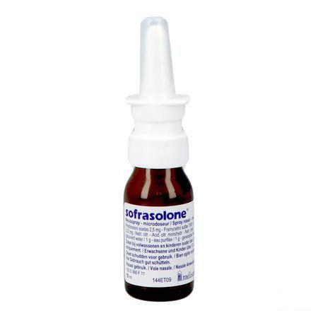 Sofrasolone Spray Nas Microdos 10 ml  -  Melisana