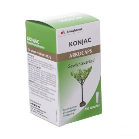 Arkogelules Konjac 150x500 mg  -  Arkopharma