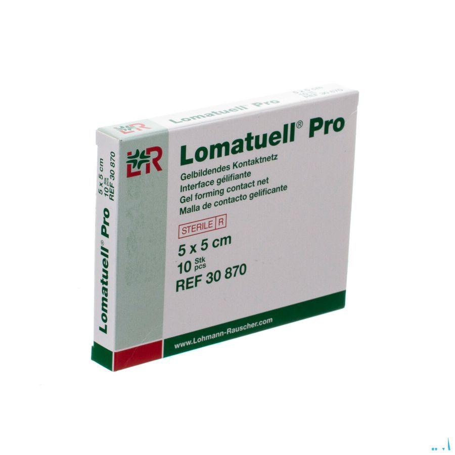 Lomatuell Pro Kompres Ster 5x 5cm 10 30870  -  Lohmann & Rauscher