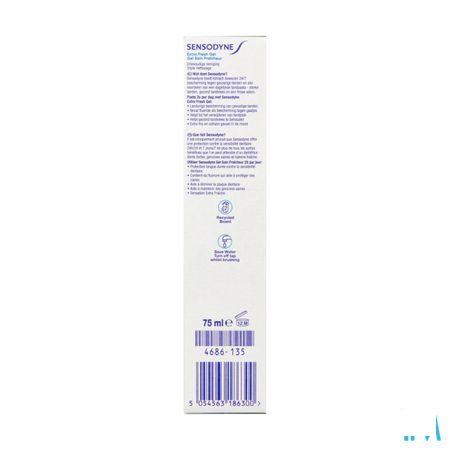 Sensodyne extra Fresh Gel Tandpasta Tube 75 ml