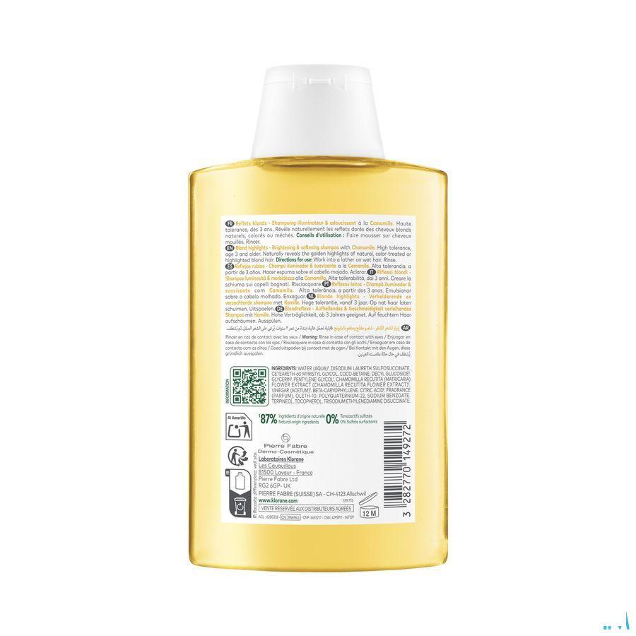 Klorane Capilaire Shampooing Camomille 200 ml