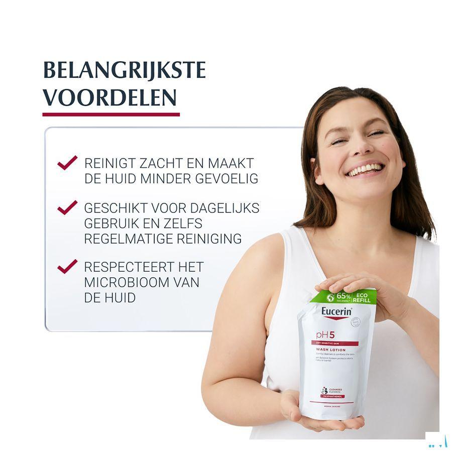 Eucerin Ph5 Waslotion Navulling 400 ml  -  Beiersdorf