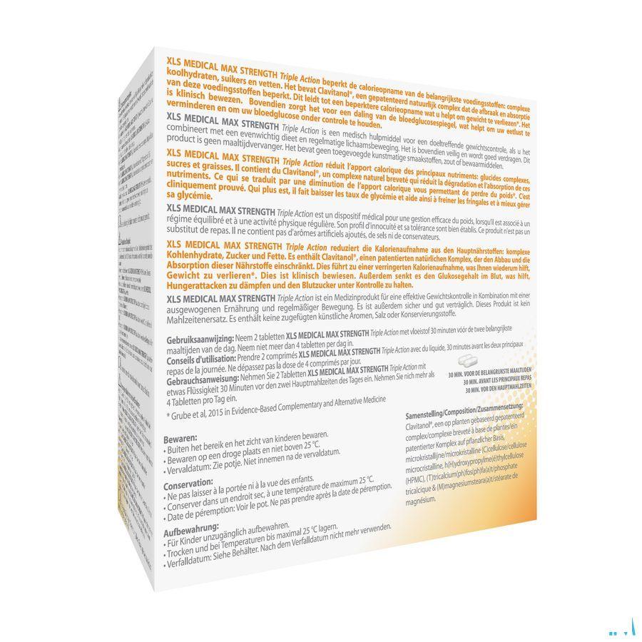 Xls Medical Maximum Strength Tabletten 120