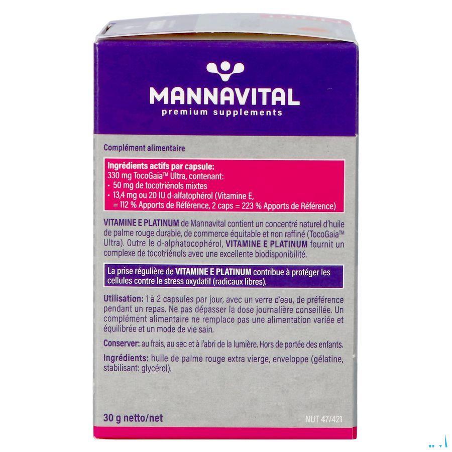 Mannavital Vitamine E Capsule 60