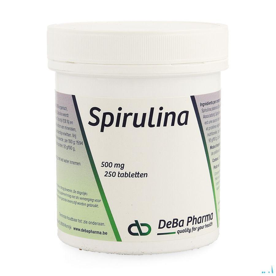 Spirulina Tabletten 250x500 mg  -  Deba Pharma