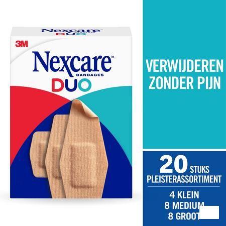 Nexcare 3M Duo Pansement Assortiment 20  -  3M