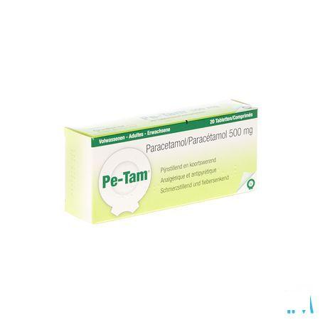 Pe-tam Tabletten 20 X 500 mg