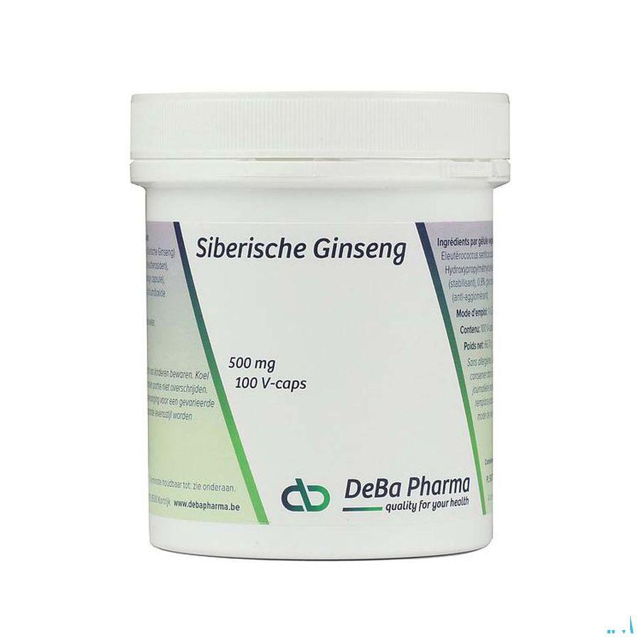 Siberian Ginseng Capsule 100x650 mg  -  Deba Pharma