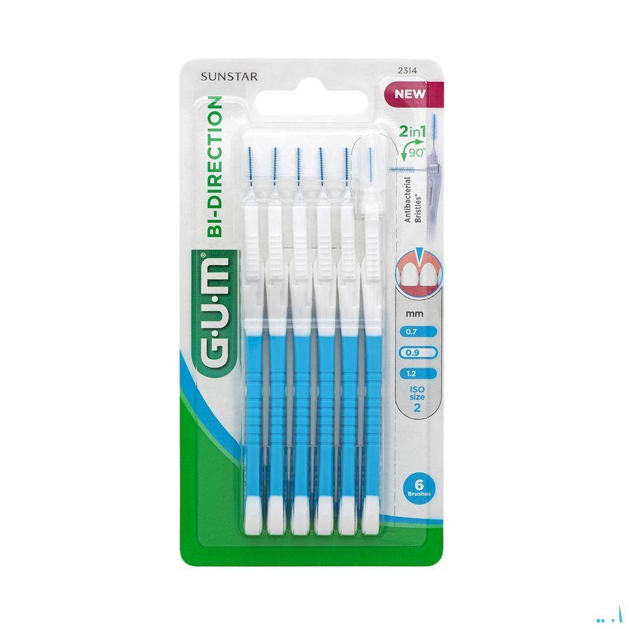 Gum Interdent.bi-direction 0,9mm Microfine 6 2314