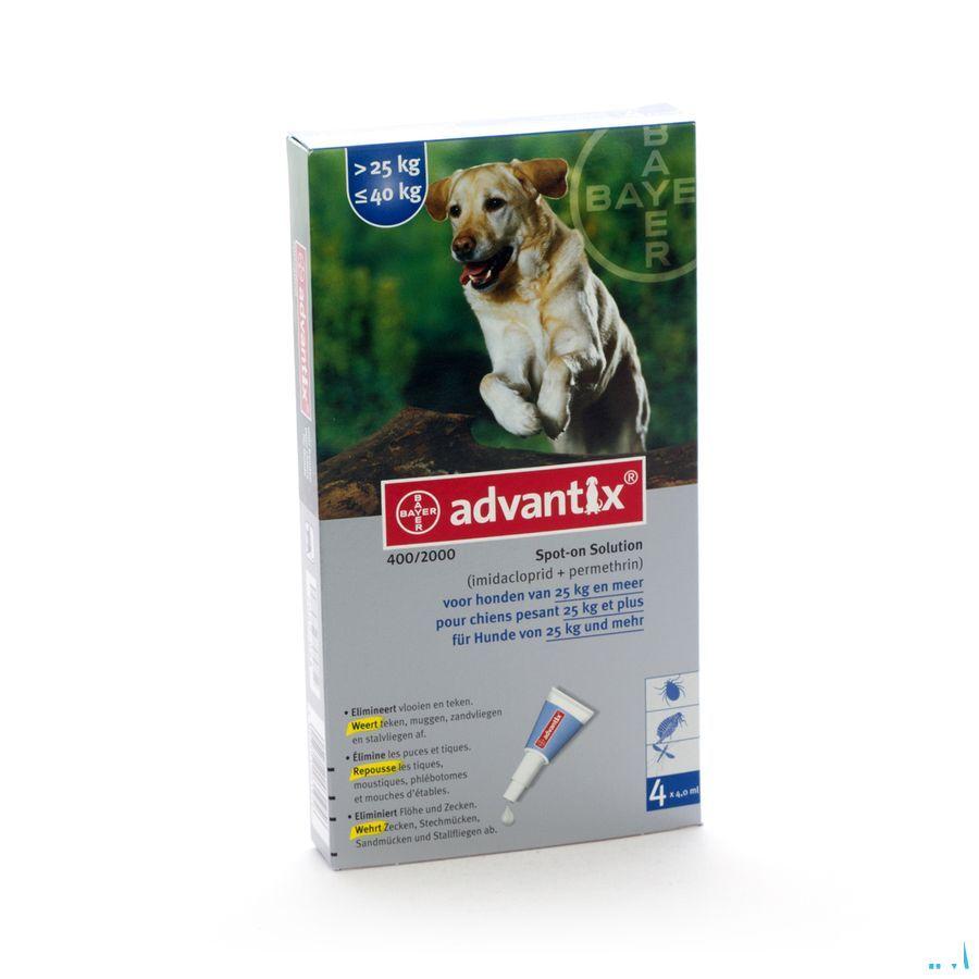 Advantix 400/2000 Chiens 25