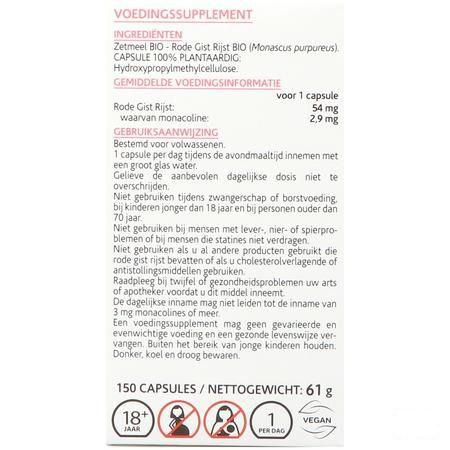Arkocaps Rode Gist Rijst Bio Caps 150 Nf