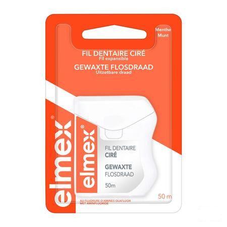 Fil Dentaire Cire Elmex 50m