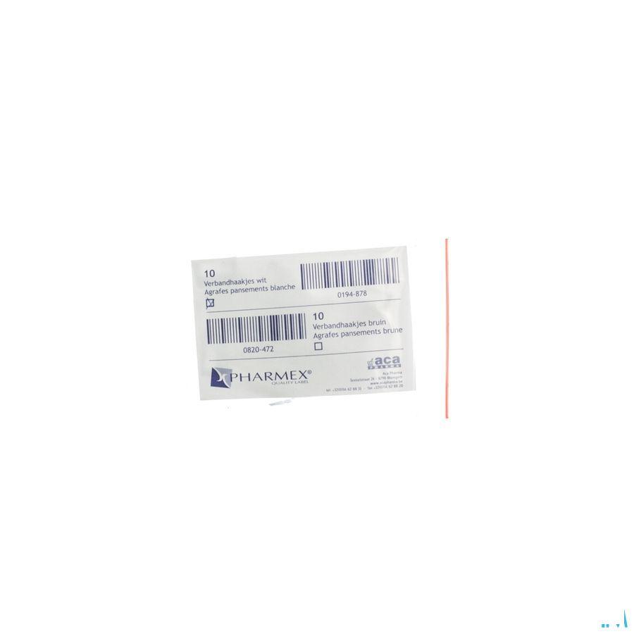Pharmex Agrafes Pansement Chair 10  -  Infinity Pharma