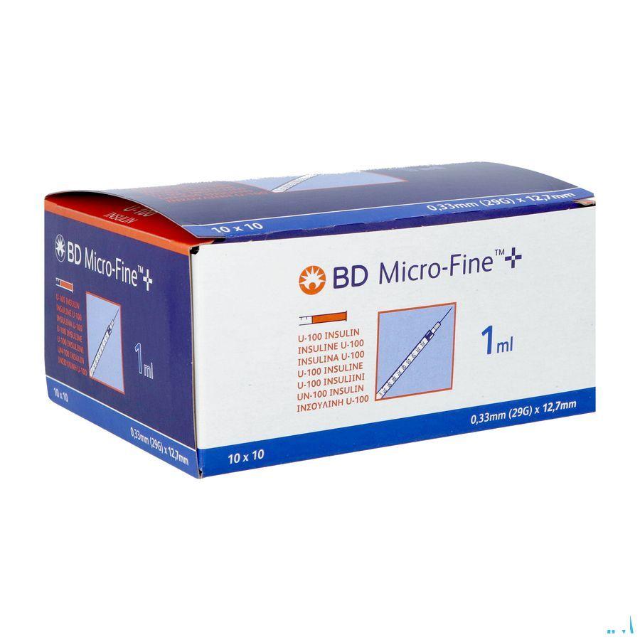 Bd Microfine+ Ser.Ins. 1,0  ml 29G 12,7Mm 100 324827