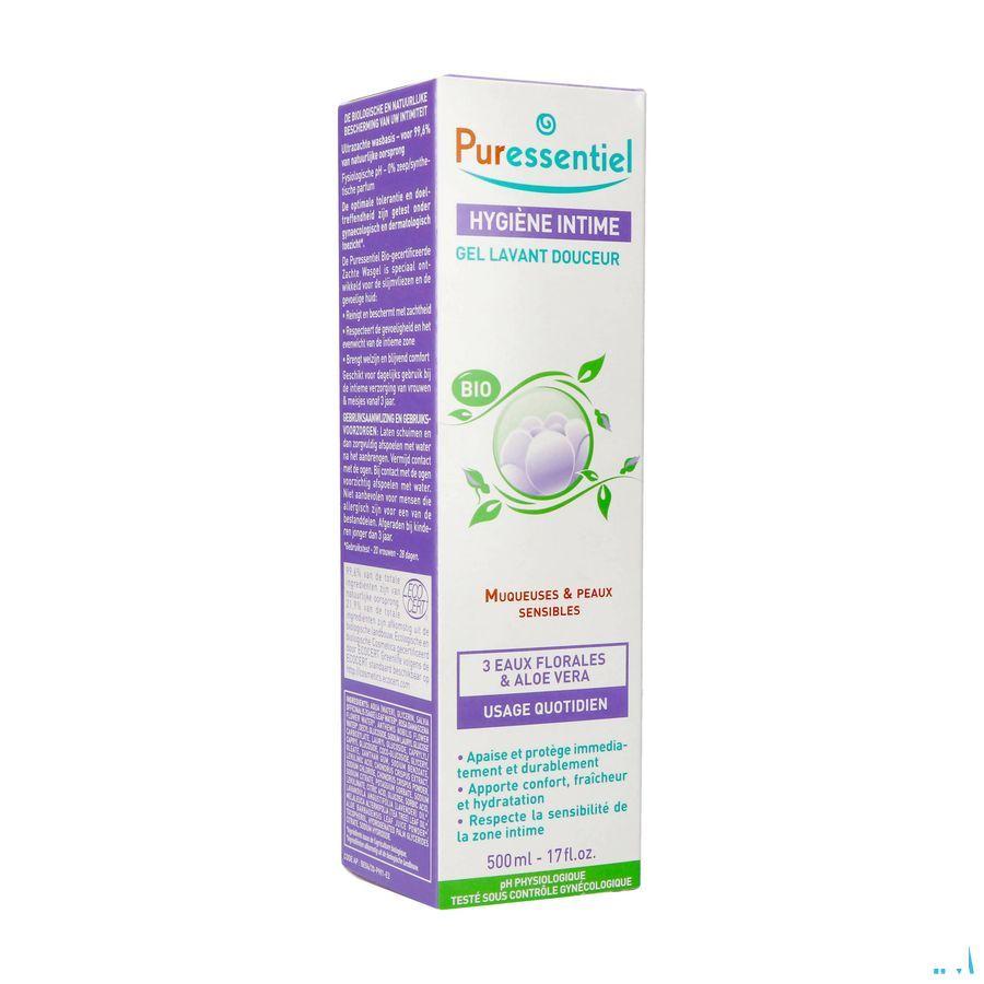 Puressentiel Hygiene Int.gel Lav.douceur Bio 500 ml  -  Puressentiel