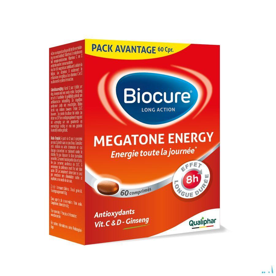 Biocure Megatone Energy La Comp 60  -  Qualiphar