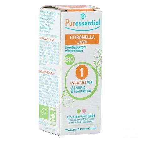 Puressentiel He Citronel Java Bio Exp. Huile Essentielle10 ml  -  Puressentiel