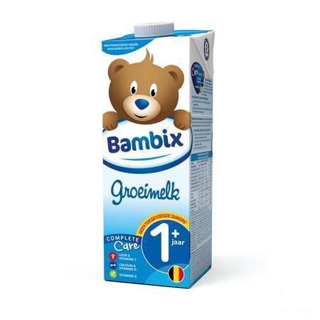 Bambix Lait Croissance Nature 1+ 1L