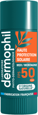 Dermophil Hoge Zonnebescherm. Lippen Ip50 Stick 4 gr