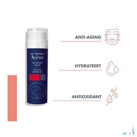 Avene Homme Hydraterende Verzorg.A-ageing Creme 50 ml  -  Avene