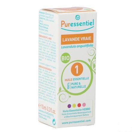 Puressentiel Eo Echt Lavendel Bio Exp.ess Olie10 ml  -  Puressentiel