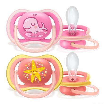 Philips Avent Fopspeen 6M+ Girl  -  Bomedys