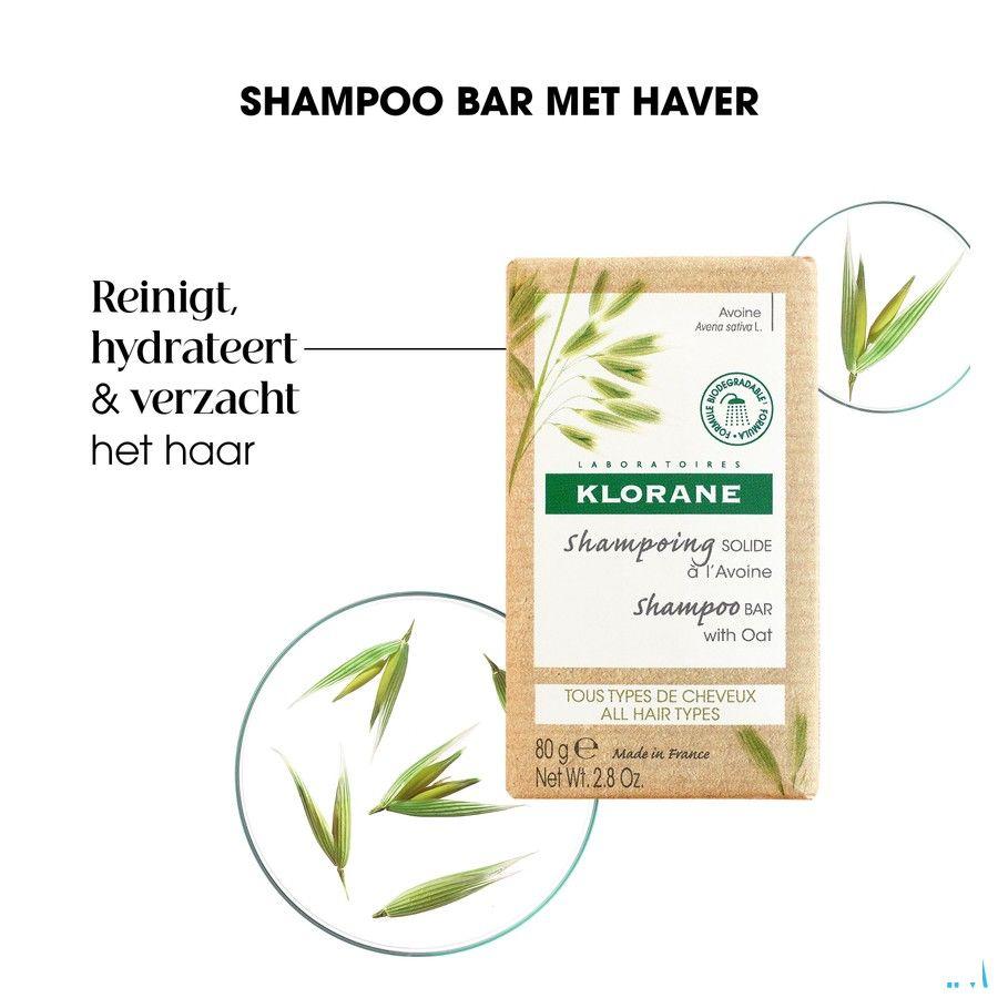 Klorane Capilaire Shampooing Solide Avoine 80G