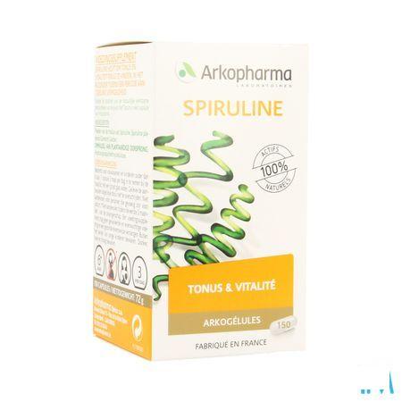 Arkogelules Spirulina Vegetal 150  -  Arkopharma 