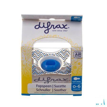 Difrax Fopspeen Natural 0-6 M  -  Difrax