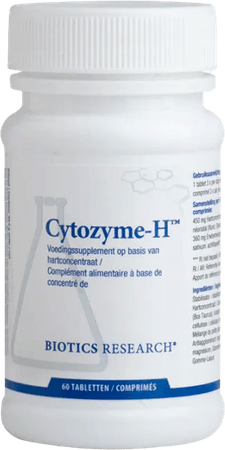 Biotics Cytozyme-H 60 tabletten  -  Energetica Natura