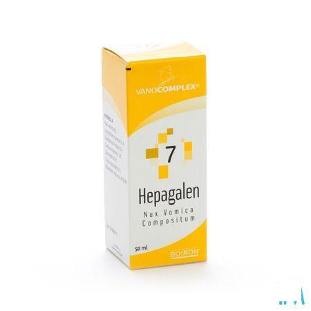 Vanocomplex N 7 Hepagalen Druppels 50 ml  -  Unda - Boiron