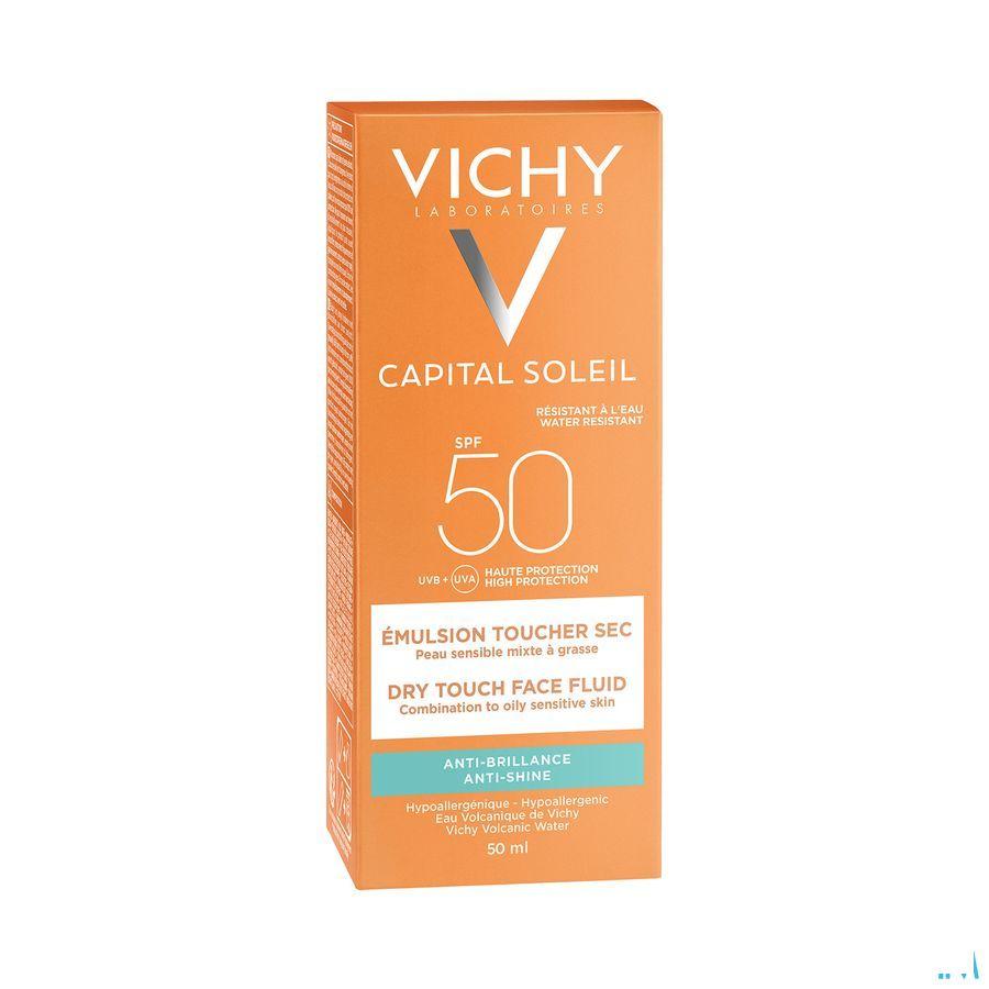 Vichy Cap Oplossing Ip50 + Gezichtscreme Dry Touch 50 ml  -  Vichy